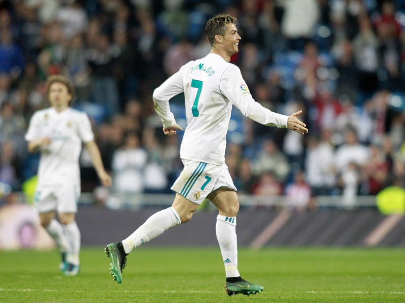 Zum zw&#246;lften Mal in Folge erfolgreich: Cristiano Ronaldo.