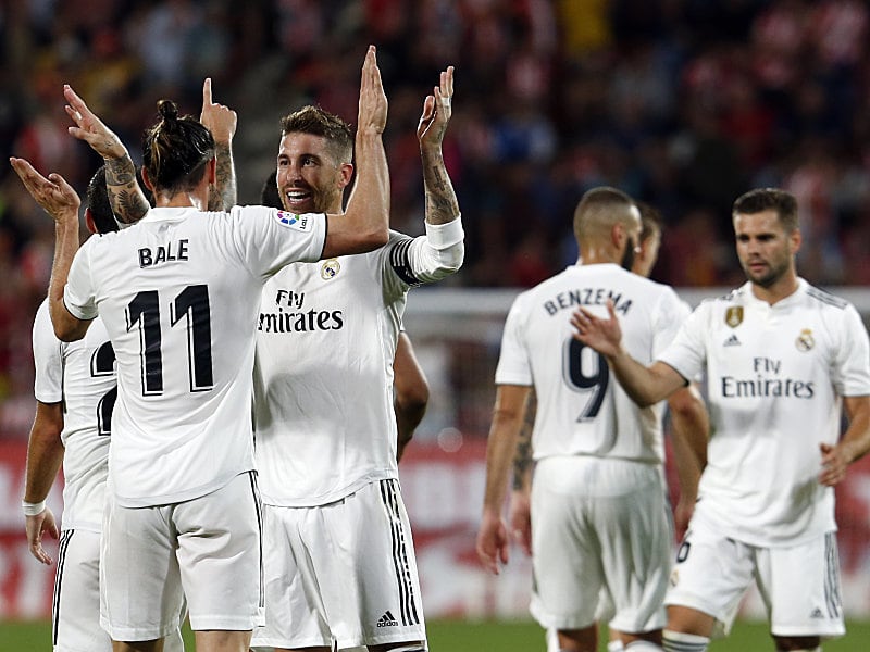 Den R&#252;ckstand repariert: Gareth Bale und Sergio Ramos geh&#246;rten zu den Torsch&#252;tzen bei Real Madrid.