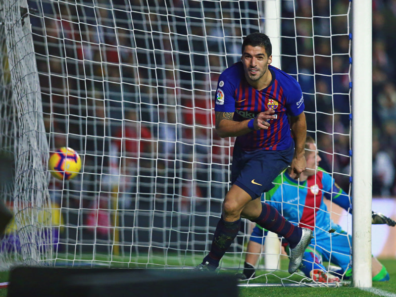 Zur Stelle, als es entscheidend war: Luis Suarez markierte mit seinem zweiten Treffer bei Rayo Vallecano den 3:2-Siegtreffer.