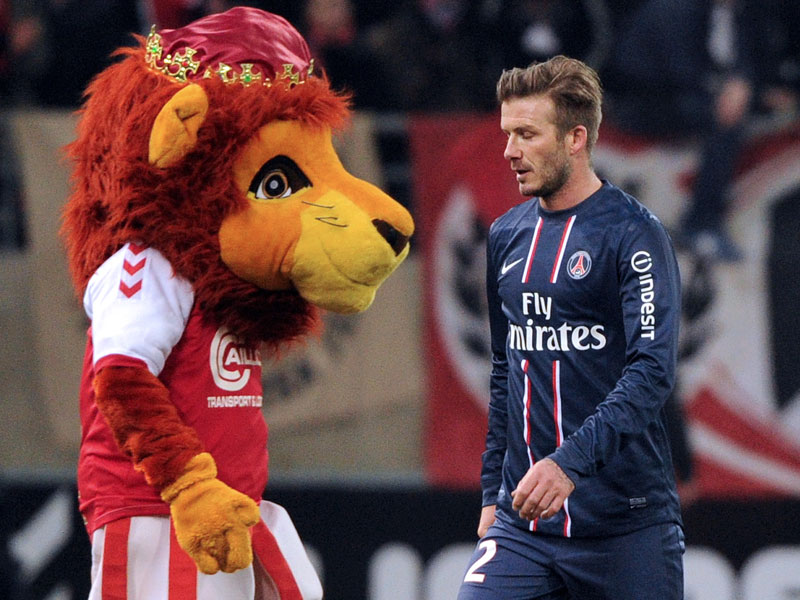 Der L&#246;we behielt die Oberhand: David Beckham und PSG unterlagen bei Stade Reims.