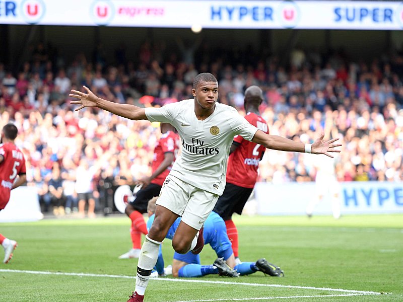 Doppelpack in der Crunchtime: Kylian Mbapp&#233;.