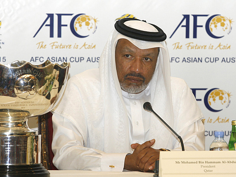 Steht der AFC bis 2015 vor: Mohamed Bin Hammam.  