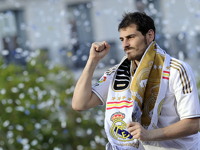 Die Identifikationsfigur f&#252;r alle Real-Fans: Iker Casillas, Torh&#252;ter der &quot;K&#246;niglichen&quot;. 