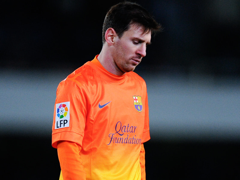 &#220;berwies zehn Millionen Euro an das spanische Finanzamt: Barcelonas Super-Star Lionel Messi.