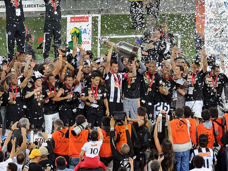 Am Ziel der Tr&#228;ume: Atletico Mineiro sichert sich die Copa Libertadores.