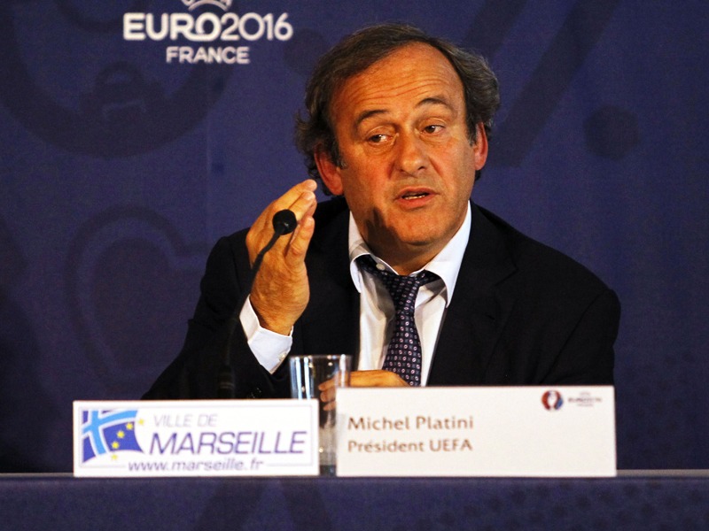 Will die Gelben Karten abschaffen: UEFA-Boss Michel Platini. 