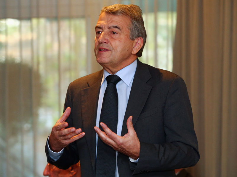 Will ab 2015 den DFB im FIFA-Exekutivkomitee vertreten: Wolfgang Niersbach.