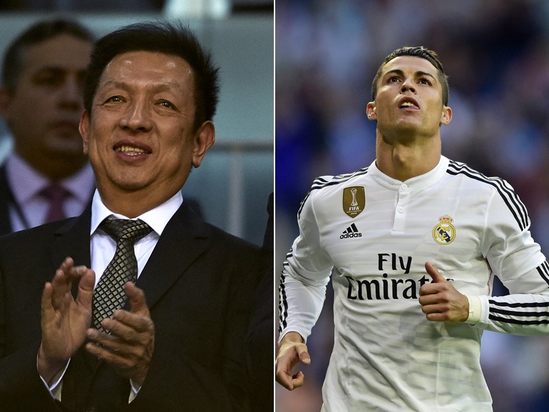 Peter Lim sicherte sich die Bildrechte an Superstar Cristiano Ronaldo. 