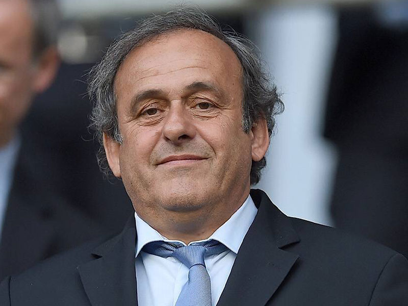 Hei&#223;er Kandidat auf die Blatter-Nachfolge: UEFA-Pr&#228;sident Michel Platini.