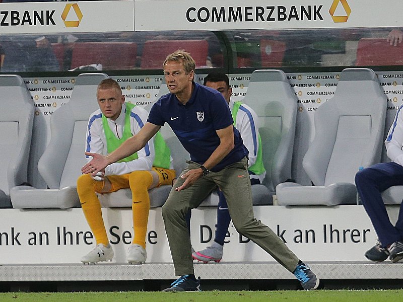 Verteidigt er mit den USA den Gold-Cup? J&#252;rgen Klinsmann trifft mit seiner Elf im Halbfinale auf Jamaika.