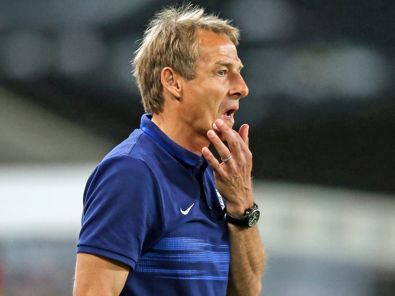 Ein ratloser Blick? US-Coach J&#252;rgen Klinsmann steht derzeit in der Kritik.