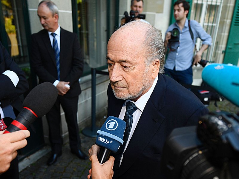 Zentrale Figur in Lausanne: Joseph Blatter.
