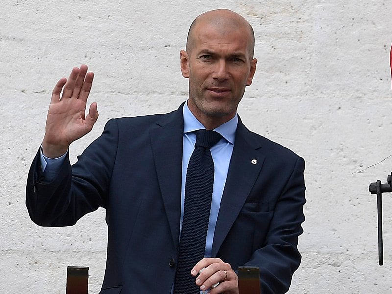 Adieu: Zinedine Zidane verl&#228;sst Real Madrid nach zweieinhalb Jahren.