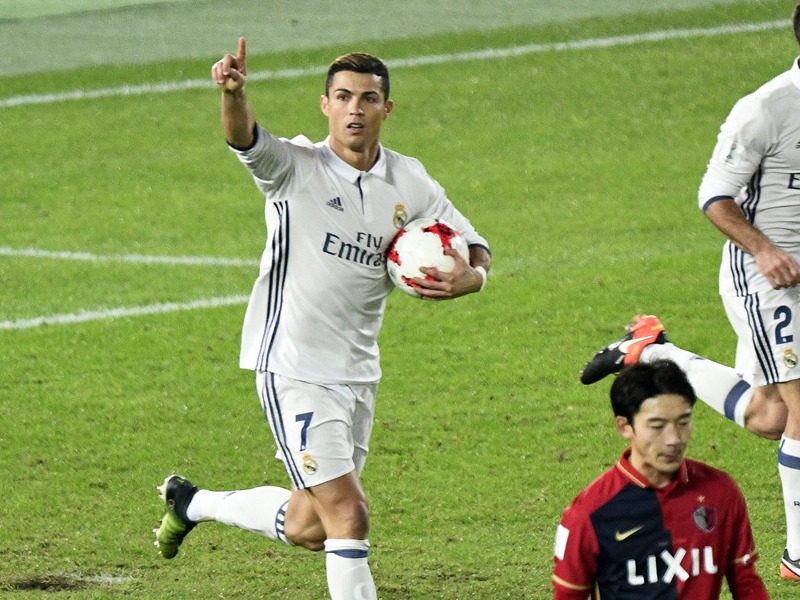 Matchwinner gegen Kashima: Reals Cristiano Ronaldo.