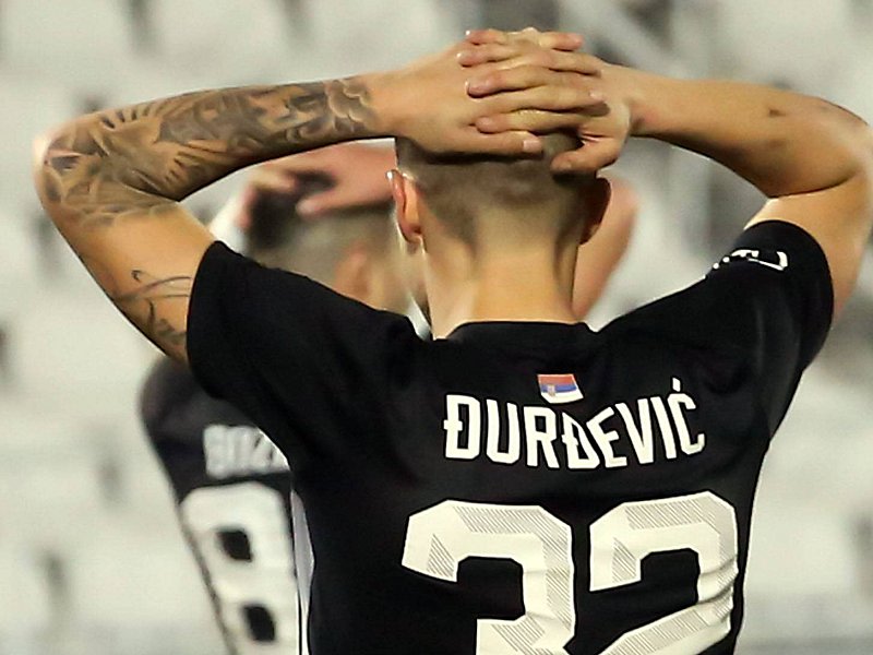 Harte Strafe der UEFA: Uros Djurdjevic und Partizan wurden ausgeschlossen.