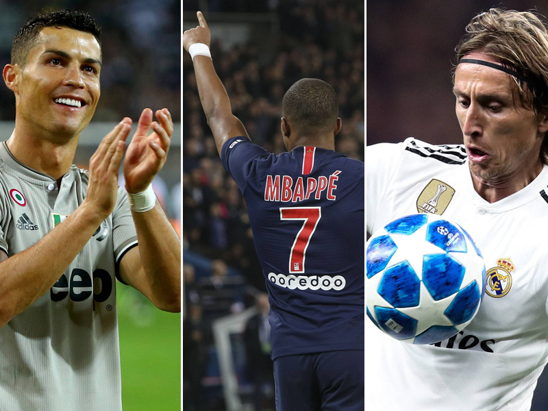 Unter den &quot;France Football&quot;-Nominierten: Cristiano Ronaldo, Kylian Mbapp&#233;, Luka Modric.