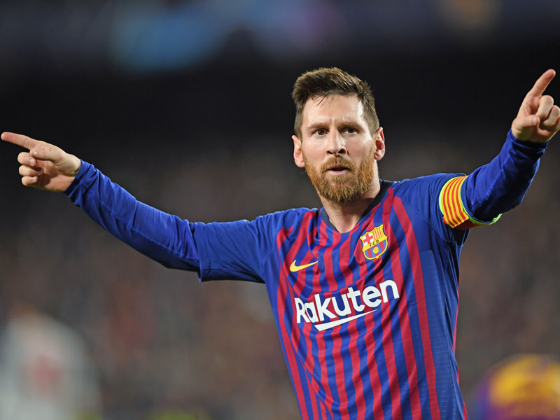 Die klare Nummer 1 in Europa: Lionel Messi.