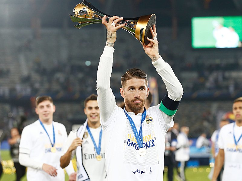 Klub-WM-Sieger 2018 - damals noch mit sieben Mannschaften: Real Madrid und Sergio Ramos. 