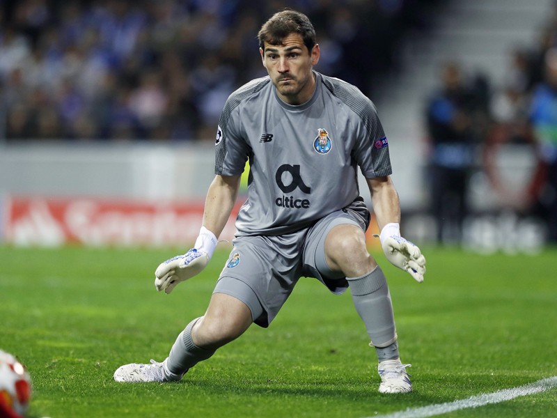 Erlitt einen Herzinfarkt im Training: Portos Torwart Iker Casillas.