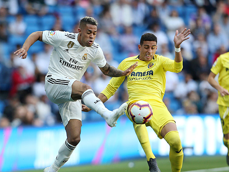 Kraftvoll: Mariano Diaz erzielte zwei Tore und f&#252;hrte Real Madrid damit zu einem 3:2-Erfolg.