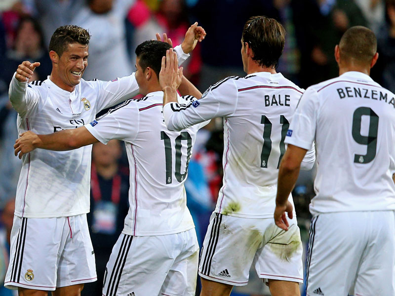 Matchwinner: Cristiano Ronaldo (li.) erzielte beide Treffer von Real Madrid. 