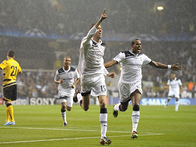 Tottenhams Matchwinner: Peter Crouch erzielte alleine drei Tore gegen die Young Boys Bern.