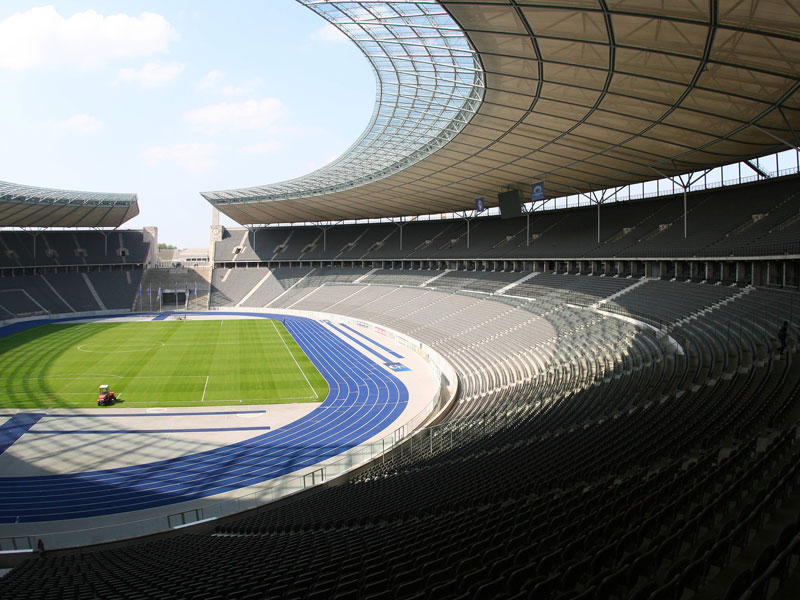2015 wird hier der Champions-League-Sieger ermittelt: Das Berliner Olympiastadion.