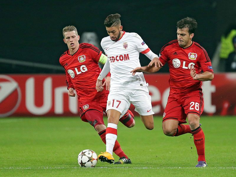 Wiedersehen in den Play-offs? Leverkusen und Monaco trafen sich 2014/15 in der Gruppenphase.