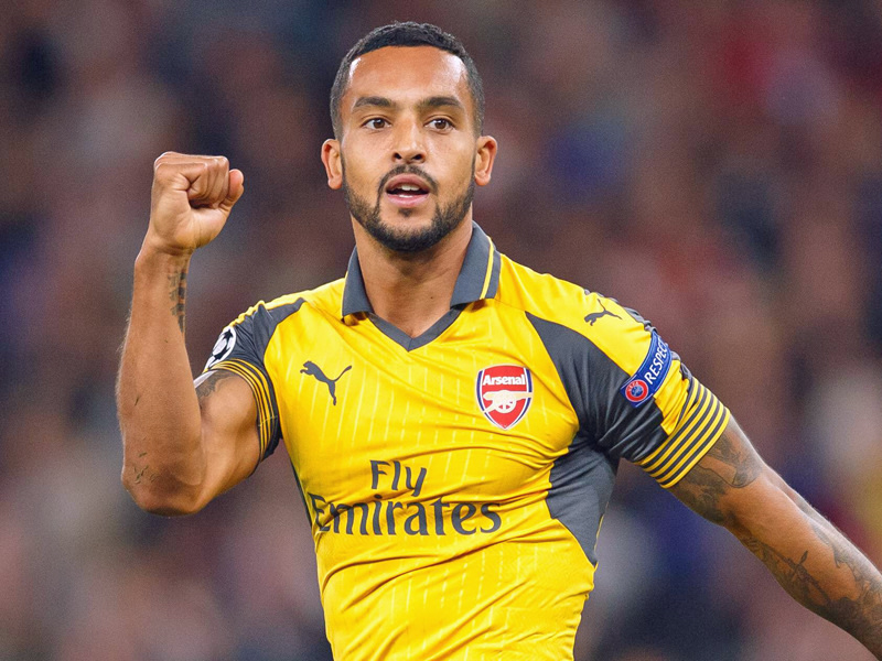 Erzielte seinen ersten Doppelpack in der Champions League seit 2007: Theo Walcott. 