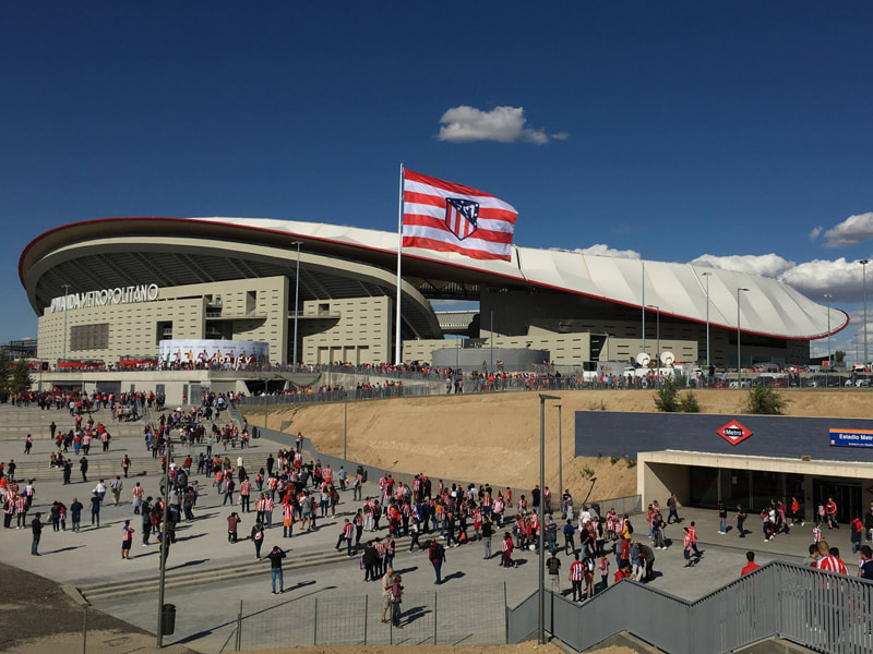 Hier wird 2019 das Champions-League-Finale ausgetragen: Wanda Metropolitano.