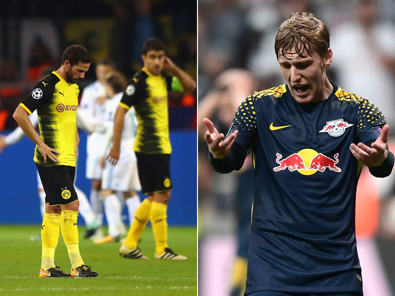 Dortmund und Leipzig sammelten zusammen in vier CL-Spielen nur einen Punkt - doch die Bundesliga kann es verkraften.