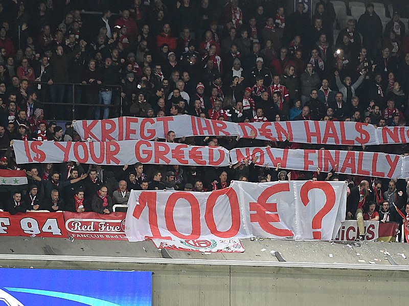 Fan-Frust in Anderlecht. 