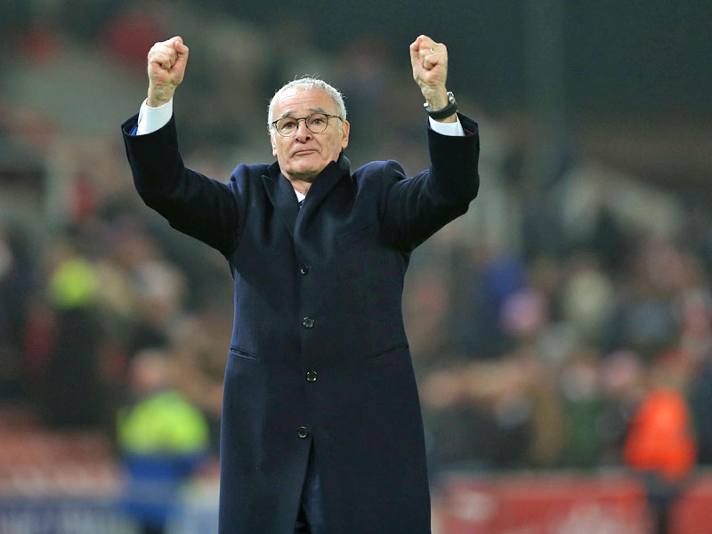 Zwei F&#228;uste f&#252;r ein selten gewordenes Halleluja? Leicester-Coach Claudio Ranieri sehnt ein Erfolgserlebnis herbei.
