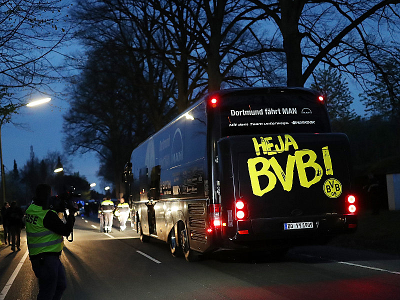 Nach dem Anschlag auf den Bus des BVB hat die Polizei nun einen Tatverd&#228;chtigen festgenommen.