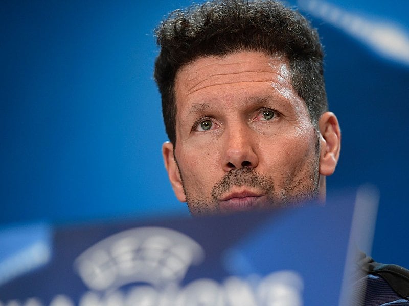 Aufgeben ist keine Option: Diego Simeone will k&#228;mpfen, bis &quot;der Schiedsrichter abgepfiffen hat&quot;.