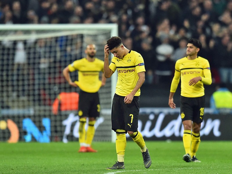 Rätselraten beim BVB: Jadon Sancho & Co. in London.