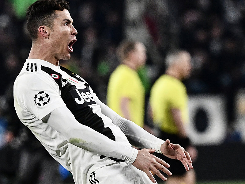 Voller Euphorie und Genugtuung nach dem 3:0 gegen Atletico Madrid: Cristiano Ronaldo.