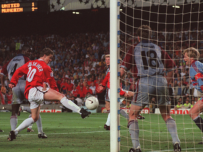 Entscheidung: Ole Gunnar Solskjaer erzielte 1999 das 2:1 f&#252;r Manchester United.
