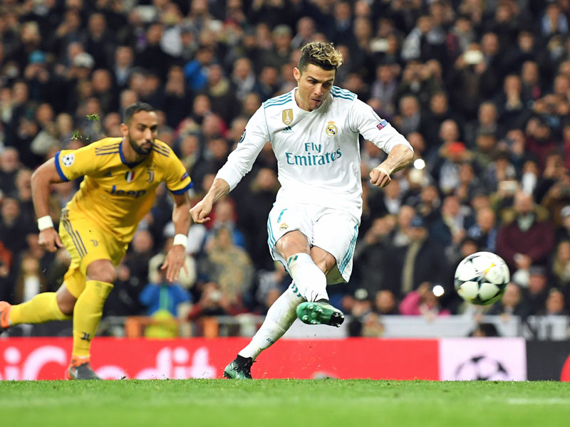Behielt in der Nachspielzeit die Nerven: Reals Cristiano Ronaldo traf zum erl&#246;senden 1:3, durch das Madrid ins Halbfinale einzog.