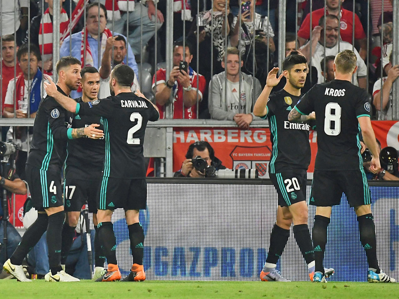 Madrid jubelt in M&#252;nchen: Am Mittwoch gewann Real in der Allianz-Arena 2:1.