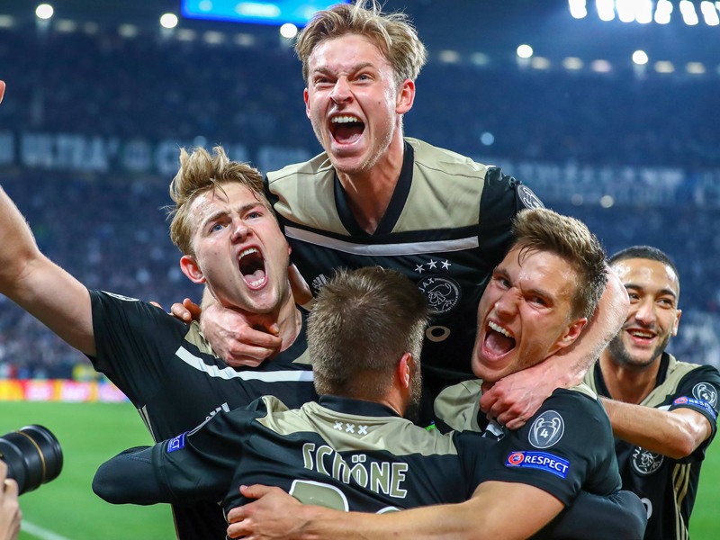 Der Traum geht weiter: Die jungen Wilden von Ajax ziehen ins Halbfinale ein. 