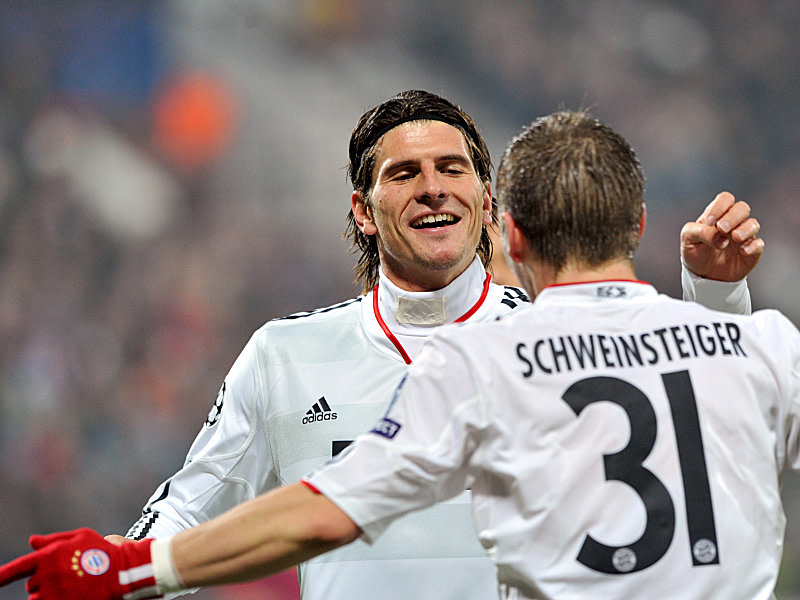 Waren ma&#223;geblich f&#252;r das 4:0 des FC Bayern in Cluj verantwortlich: Gomez (l.) und Schweinsteiger.