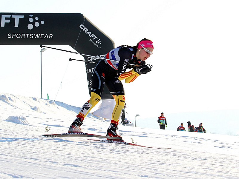 Top Ten: Hanna Kolb lief im Sprint in Sotschi auf den neunten Rang.