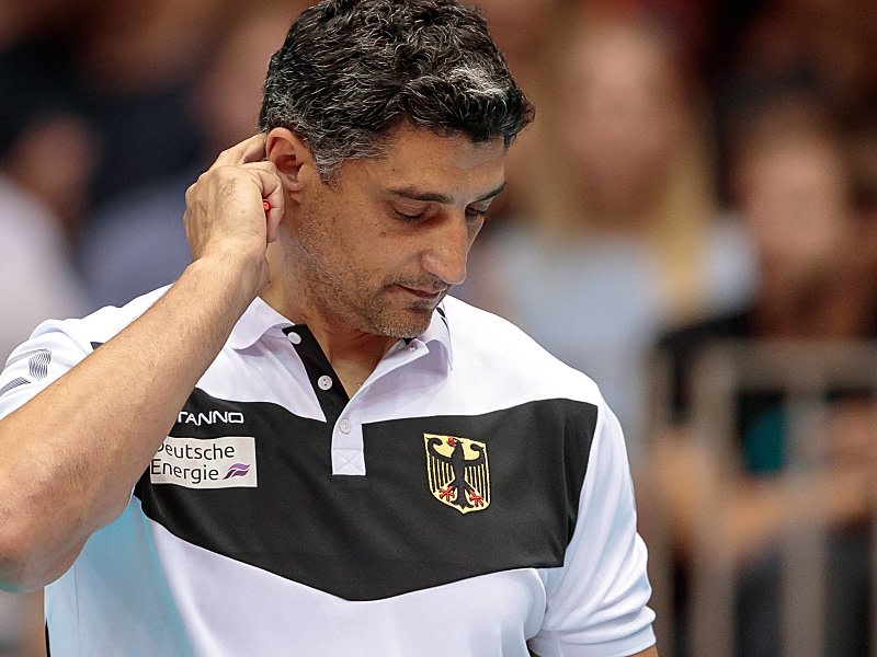 Muss bei der Volleyball-WM 2018 zuschauen: Bundestrainer Andrea Giani.