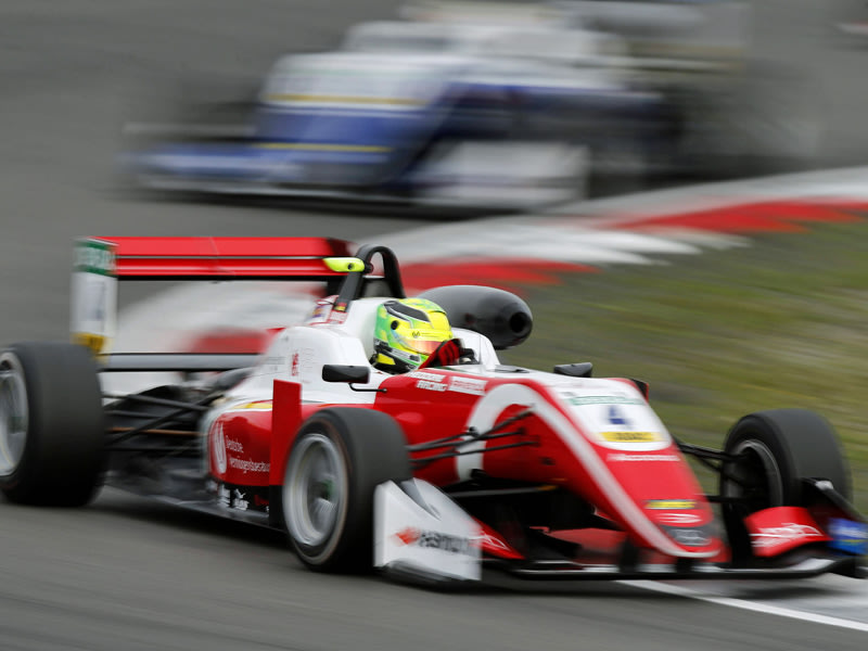 Fantastische Vorstellung auf dem N&#252;rburgring: Formel-3-Pilot Mick Schumacher.