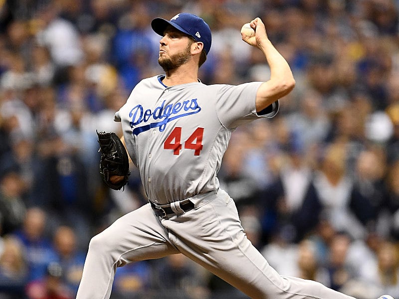 Trifft mit seinen Dodgers in der World Series auf die Boston Red Sox: Rich Hill.