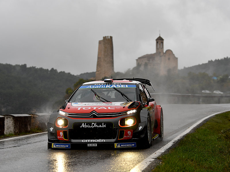 Gewann in beeindruckender Manier die Spanien-Rallye: S&#233;bastien Loeb.