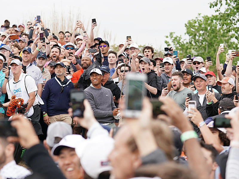 Schauplatz Austin: Wenn Tiger Woods spielt, sind die Massen gebannt.