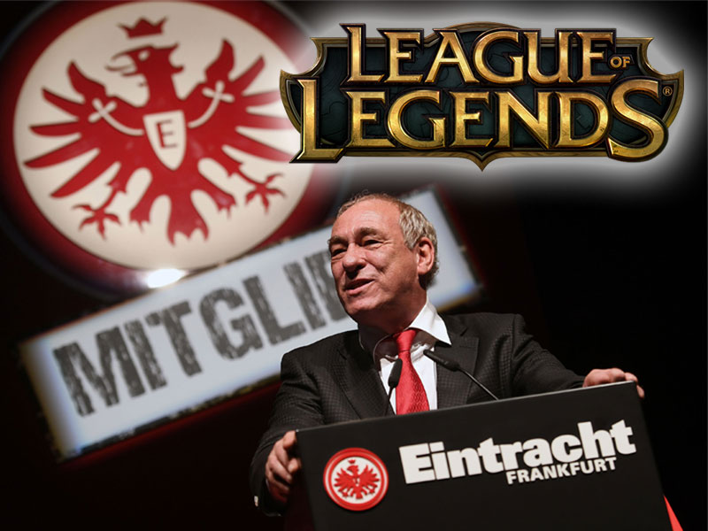Bei der Eintracht wird nun auch League of Legends gespielt.