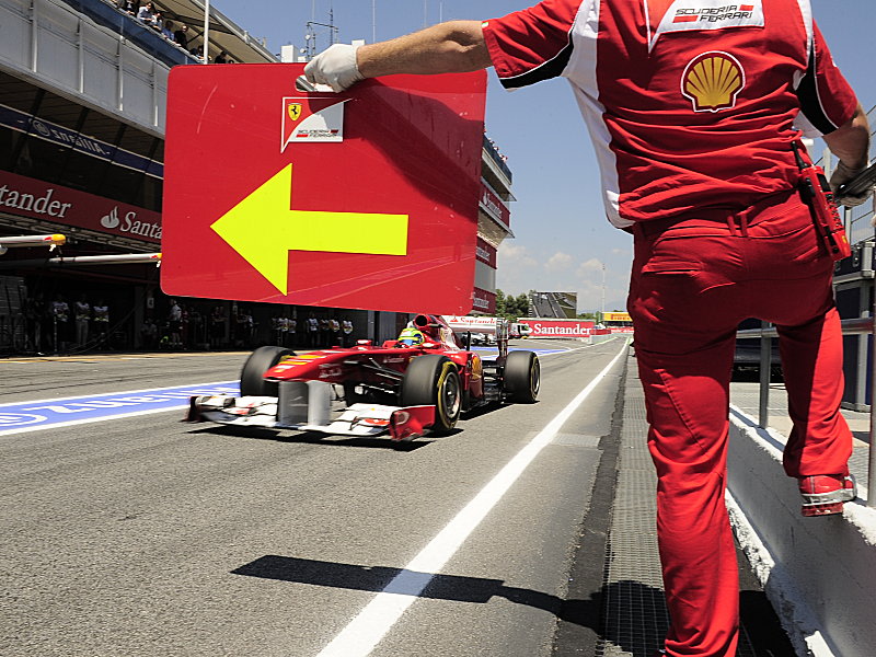 In die Box, wenn der Konkurrent es tut? Ferrari sieht sich Vorw&#252;rfen von Red Bull ausgesetzt.